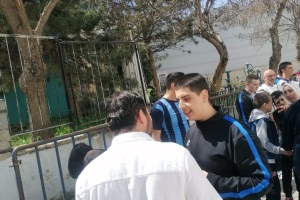 Çocuklarımız Maç Öncesi Seremonide.