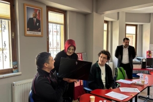 Ak Parti İl Başkanımız Ceyda ÇETİN ERENLER Derneğimizi Ziyaret Etti