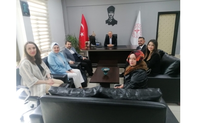 İl Sağlık Müdürümüz Sayın Dr. Ertuğrul ÜNKOÇ\\\\\\\'u Makamında Ziyaret Ettik.