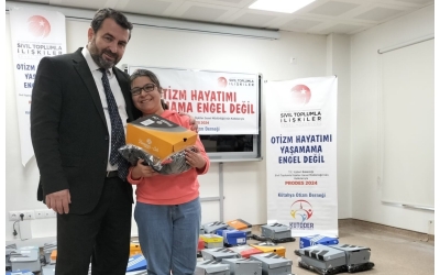 Projemiz Kapsamında Alınan Spor Malzemeleri Çocuklarımıza Teslim Edildi.