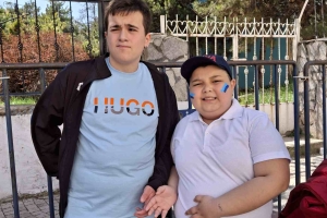 Çocuklarımız Maç Öncesi Seremonide.