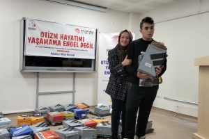 Projemiz Kapsamında Alınan Spor Malzemeleri Çocuklarımıza Teslim Edildi.