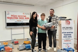 Projemiz Kapsamında Alınan Spor Malzemeleri Çocuklarımıza Teslim Edildi.