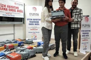 Projemiz Kapsamında Alınan Spor Malzemeleri Çocuklarımıza Teslim Edildi.