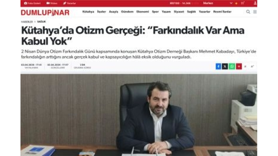 Farkındalık Var Ama Kabul Yok